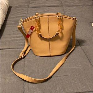 Kelly & Katie Tan Bucket Bag Purse
